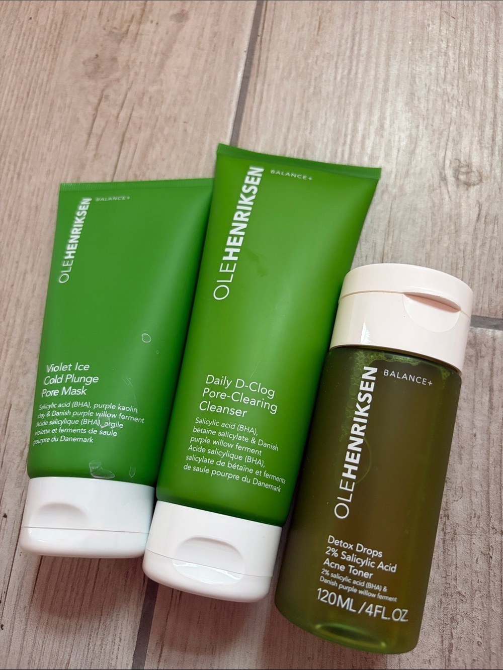 Ole Henriksen Green Skincare Trio - Bright Green & White Accents